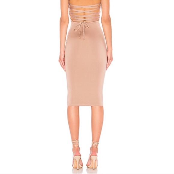superdown | Dresses | Nwt Yvonne Laced Back Midi Dress | Poshmark